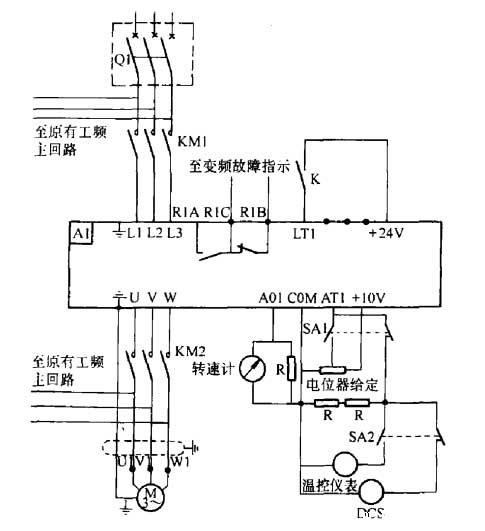 变频器接线图
